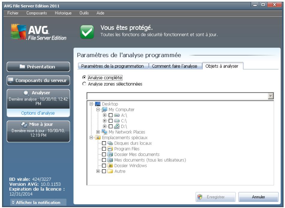 GRISOFT EDITION SERVEUR DE FICHIERS 2011 - Objets à analyser - 1