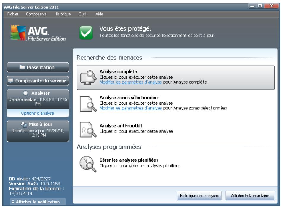 GRISOFT EDITION SERVEUR DE FICHIERS 2011 - Programmation de l'analyse - 1