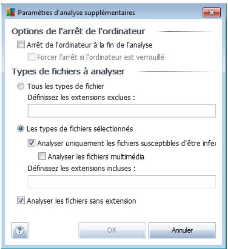 GRISOFT EDITION SERVEUR DE FICHIERS 2011 - Modification de la configuration de l'analyse - 2