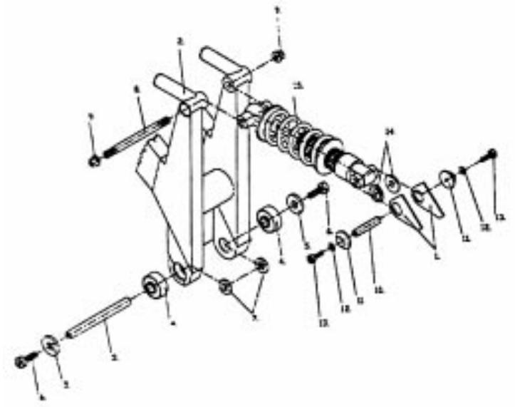 MARIN BIKES MARIN - SUSPENSION ARRIERE : - 1