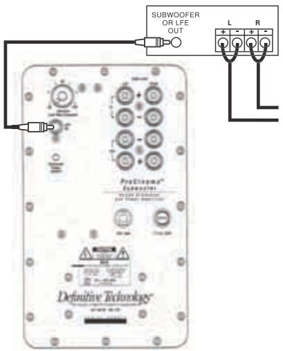 DEFINITIVE TECHNOLOGY XTR-60 - Accrocher le haut-parleur sur les vis - 2