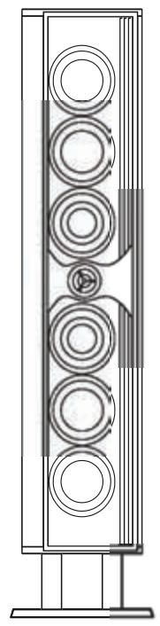 DEFINITIVE TECHNOLOGY XTR-60 - Assemblage des supports - 4