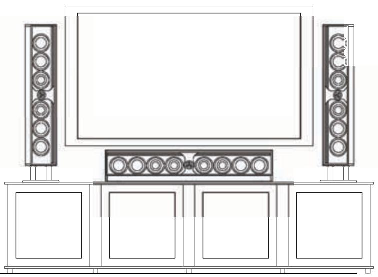 DEFINITIVE TECHNOLOGY XTR-60 - Placement - 2