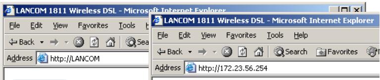 LANCOM 8011 VPN - Rete senza server DHCP - 1