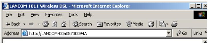 LANCOM 8011 VPN - Network with DHCP server - 1