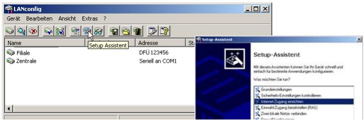 LANCOM 8011 VPN - ... unter LANconfig - 1