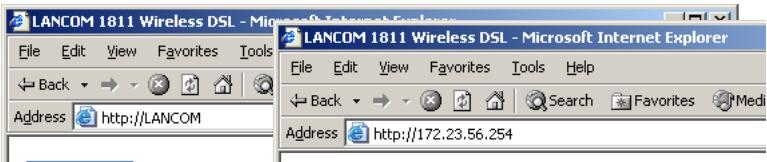 LANCOM 8011 VPN - Red sin servidor DHCP - 1