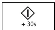 SAMSUNG GE109M-B - Pour ajouter des cycles de cuisson supplémentaires de 30 secondes - 1