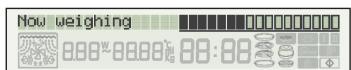 SAMSUNG CP1370E-B - Appuyez sur le bouton départ. le capteur effectue alors automatiquement une pesée. - 1