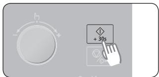 SAMSUNG CP1370E-B - Appuyez sur le bouton départ. le capteur effectue alors automatiquement une pesée. - 2