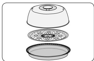 SAMSUNG CP1370E-B - Boutons du tableau de commande - 6