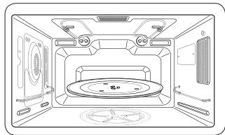 SAMSUNG CP1370E-B - Installation du four à micro-ondes - 2