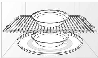 SAMSUNG ME21F707MJT/AC - METAL SHELF - 5