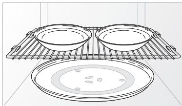 SAMSUNG ME21F707MJT/AC - METAL SHELF - 4
