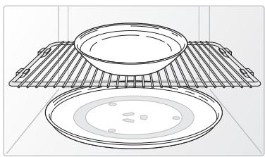 SAMSUNG ME21F707MJT/AC - GRILLE Metallique - 2