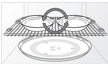 SAMSUNG ME21F707MJT/AC - Faire réchauffer des aliments - 1