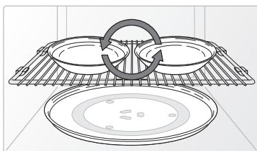 SAMSUNG ME21F707MJT/AC - Reheating food - 1