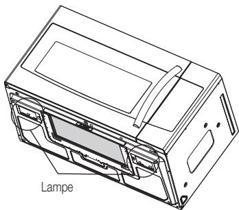 SAMSUNG ME21F707MJT/AC - Reemplacement de l'ampoule de la surface de cuisson/veilleuse - 1