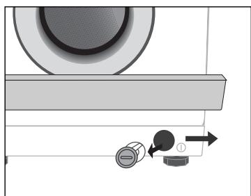 SAMSUNG B1315J - Nettoyage du filtré anti-debris - 2