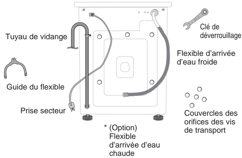 SAMSUNG B1315J - Identification des pieces du lave-linge - 2
