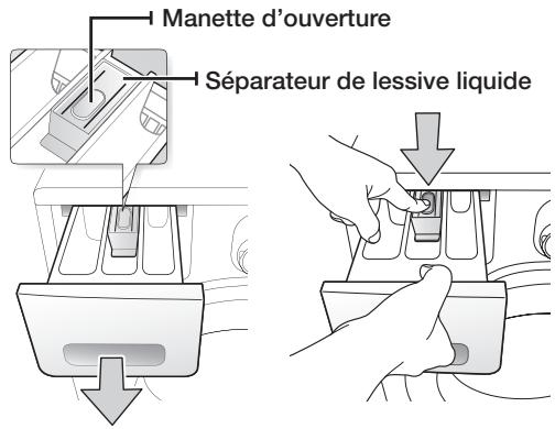 SAMSUNG WF8802LPH - NETTOYER LE TIROIR À LESSIVE ET LE LOGEMENT DU TIROIR - 1