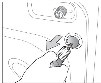 SAMSUNG WF8802LPS1 - Enlever les vis de transport - 2