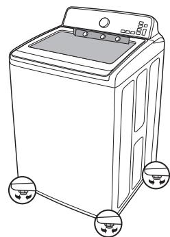 SAMSUNG WA45H7200AP/A2 - Leveling your washer - 4