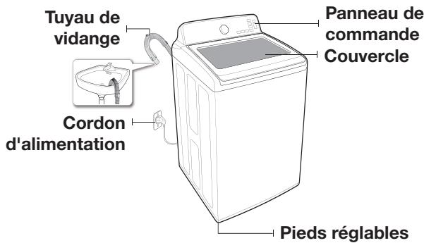 SAMSUNG WA45H7200AP/A2 - PRÉSENTATION DE VOTRE LAVE-LINGE - 1