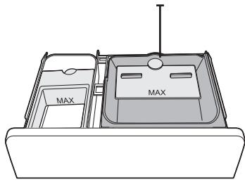 SAMSUNG WA45H7200AP/A2 - Chargement du bac à lessive liquide (ou en poudre) - 1
