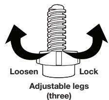 SAMSUNG WA45H7200AP/A2 - Leveling your washer - 2