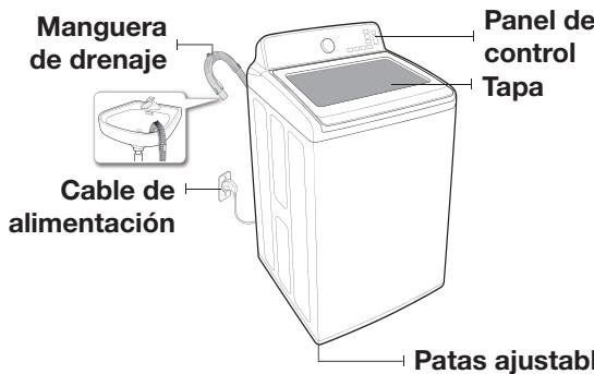 SAMSUNG WA45H7200AP/A2 - DESCRIPCION GENERAL DE LA LAVADORA - 1