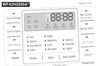 SAMSUNG WF42H5200AP/A2 - Smart Care - 1