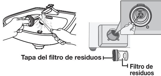 SAMSUNG WF42H5200AP/A2 - LIMPIEZA DEL Filtro DE RESIDUOS - 4