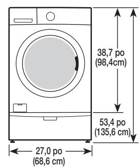 SAMSUNG WF42H5200AP/A2 - installation de votre lave-linge - 2