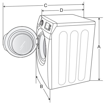 SAMSUNG WF42H5200AP/A2 - SPECIFICATION - 1