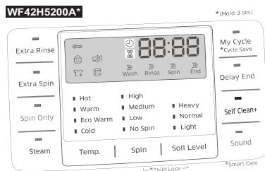 SAMSUNG WF42H5200AP/A2 - SELF CLEAN+ (AUTOLIMPIEZA+) - 1