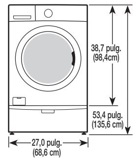 SAMSUNG WF42H5200AP/A2 - instalación de la lavadora - 2