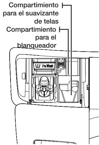 SAMSUNG WF45H6300AG/A2 - Compartimiento para el blanqueador - 2