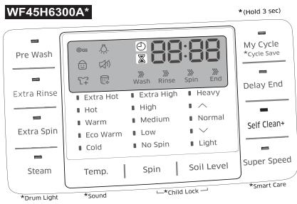 SAMSUNG WF45H6300AG/A2 - SELF CLEAN+ (AUTOLIMPIEZA+) - 1