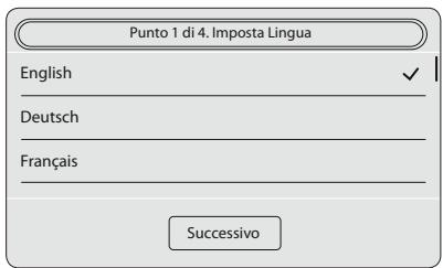 SAMSUNG WW10H9400EW - PASSAGGIO 1 - Impostare la lingua - 1