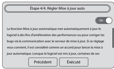 SAMSUNG WW10H9400EW - Étape 4: régler mise à jour auto - 1