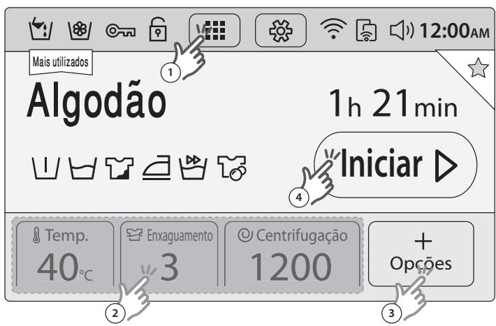 SAMSUNG WW10H9400EW - Passos simples para encontrar - 1