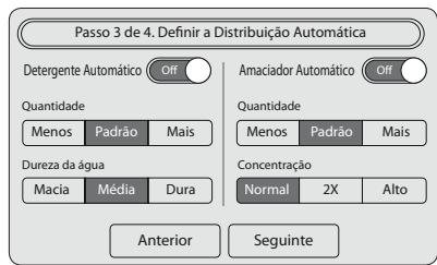 SAMSUNG WW10H9400EW - PASSO 3 - Definir a Distribuição Automática - 1