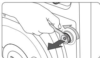SAMSUNG CRYSTAL BLUE WW9000 - STEP 2 - Remove the shipping bolts - 1