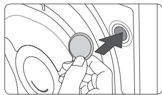 SAMSUNG CRYSTAL BLUE WW9000 - ÉTAPE 2 : retarder les vis de transport - 2