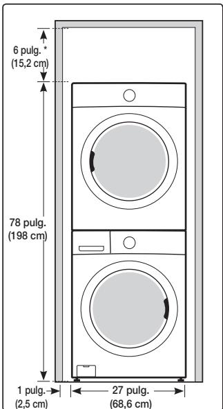 SAMSUNG WF455ARGSGR - Con pedestal optional o kit de apilamento - 3