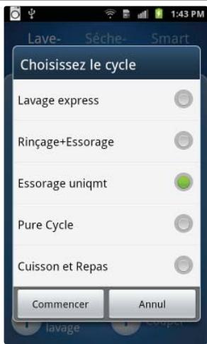 SAMSUNG WF455ARGSGR - Démarrer un nouveau lavage. - 2