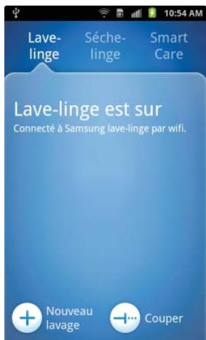 SAMSUNG WF455ARGSGR - Téléchargement et lancement de l'application mobile, application lave-linge/sèche-linge intelligent Samsung - 4