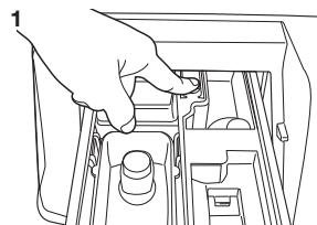 SAMSUNG WF455ARGSGR - CLEANING THE DISPENSERS - 1