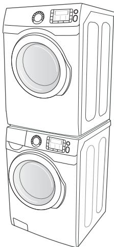 SAMSUNG WF455ARGSGR - Stacking (Model No : SK-5A/XAA) - 2